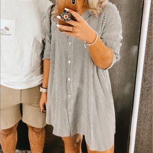 Zara t-shirt boyfriend dress
